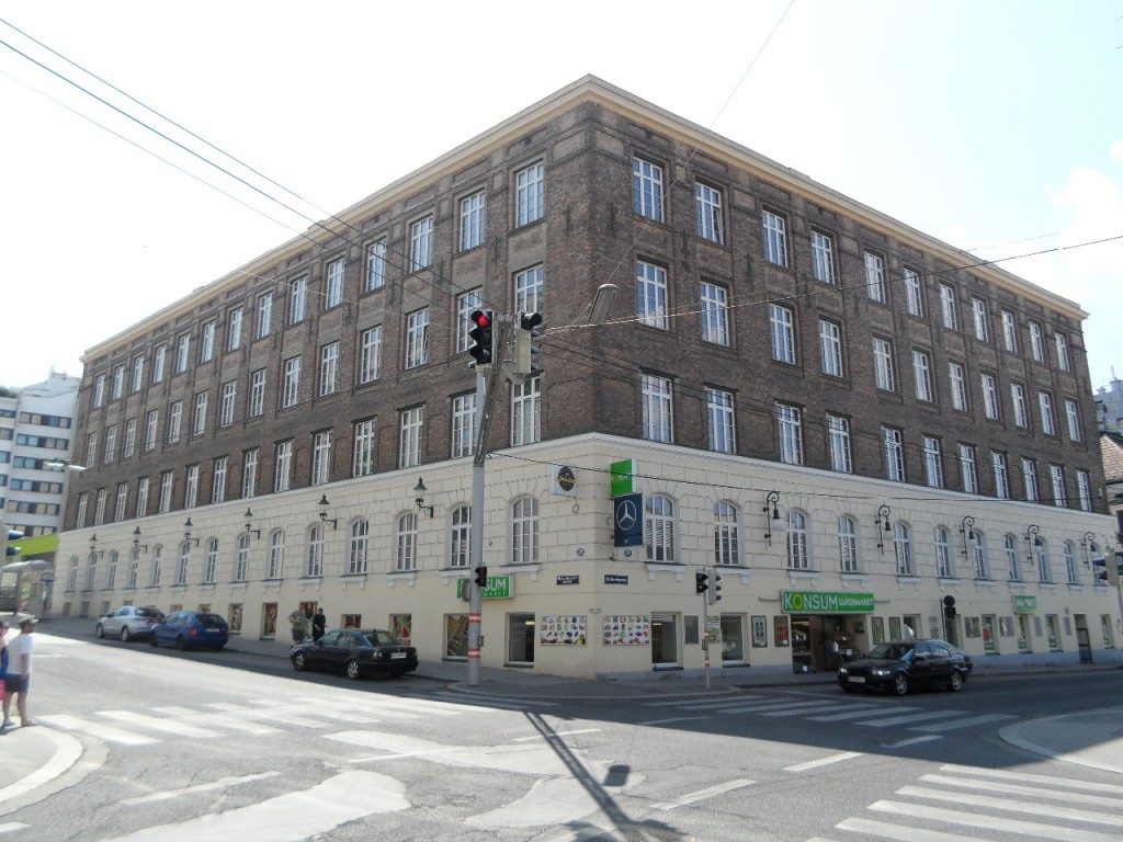 Aussenansicht der ehemalige Kuvertfabrik; Endozentrum