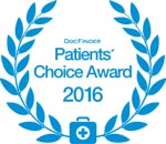DocFinder Patients Choice Award 2016 für Dr. Margot Venetz-Ruzicka